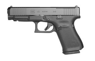 GLOCK G49 pistol with Gen5 improvements and MOS7 ACRO cut slide